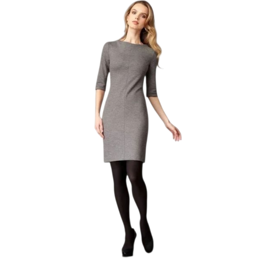 DVF Diane Von Furstenberg Women's Thandi Wool Half-Sleeve Dress Size 4